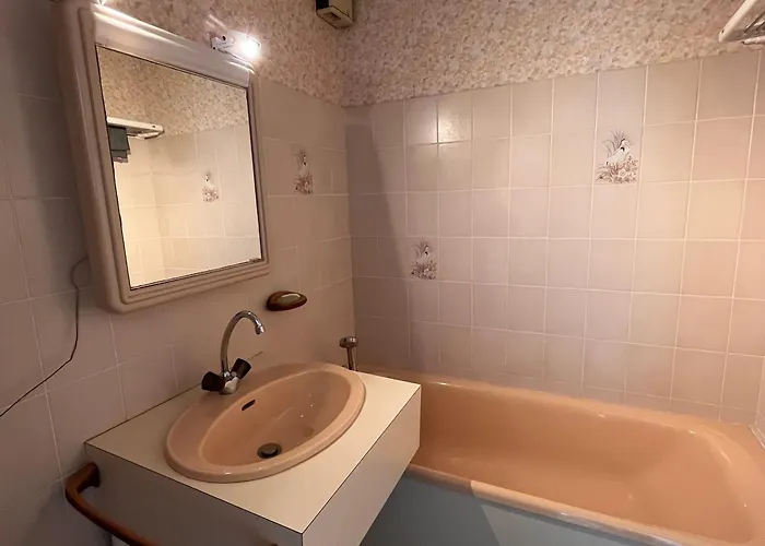 公寓 T2 Avec Balcon Et Vue Mer, 1er Etage, Ascenseur, Tv, Cuisine Equipee - Fr-1-197-466 莱萨布勒-多洛讷