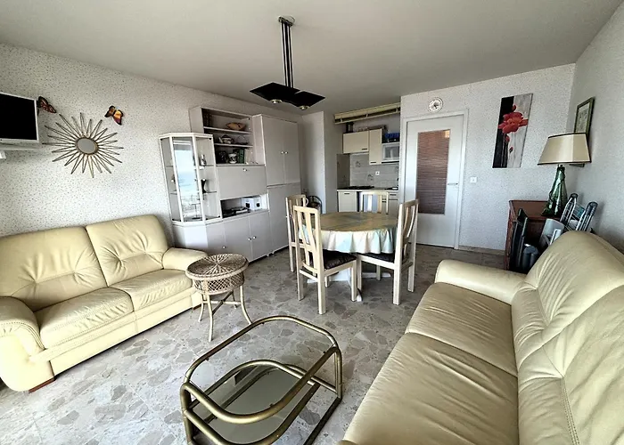 T2 Avec Balcon Et Vue Mer, 1er Etage, Ascenseur, Tv, Cuisine Equipee - Fr-1-197-466 * 莱萨布勒-多洛讷