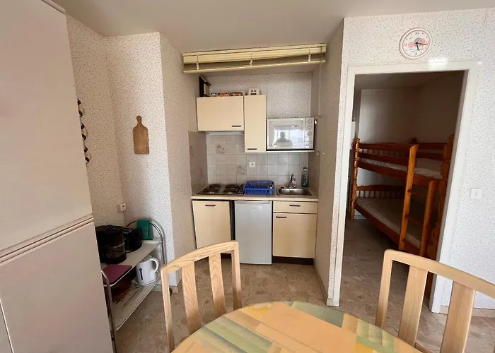 公寓 T2 Avec Balcon Et Vue Mer, 1er Etage, Ascenseur, Tv, Cuisine Equipee - Fr-1-197-466 莱萨布勒-多洛讷