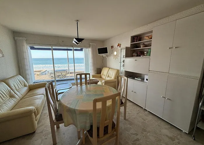 T2 Avec Balcon Et Vue Mer, 1er Etage, Ascenseur, Tv, Cuisine Equipee - Fr-1-197-466 莱萨布勒-多洛讷