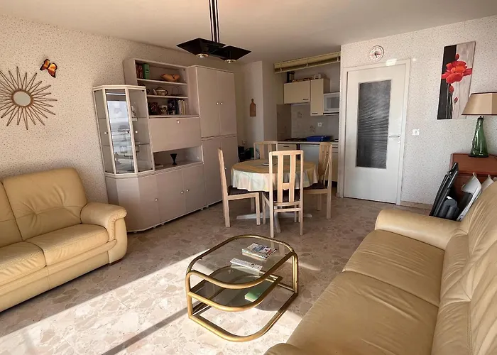 T2 Avec Balcon Et Vue Mer, 1er Etage, Ascenseur, Tv, Cuisine Equipee - Fr-1-197-466